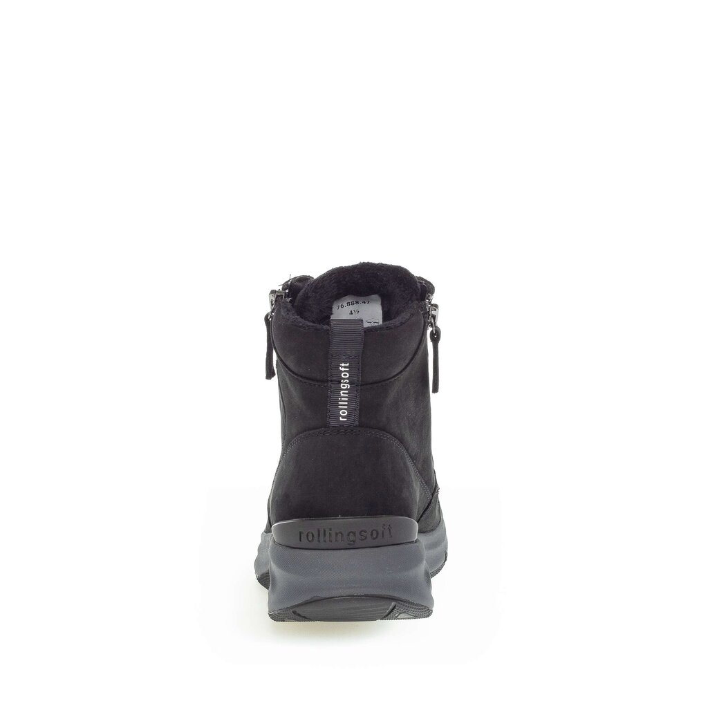 Pius Gabor Schnürstiefelette Schwarz