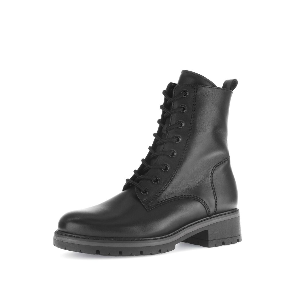 Pius Gabor Schnürstiefelette Schwarz