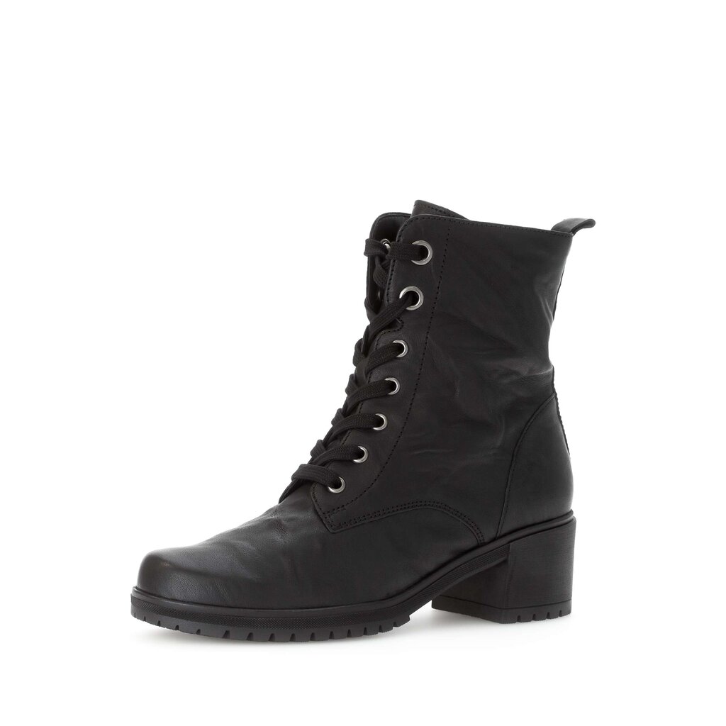 Pius Gabor Schnürstiefelette Schwarz