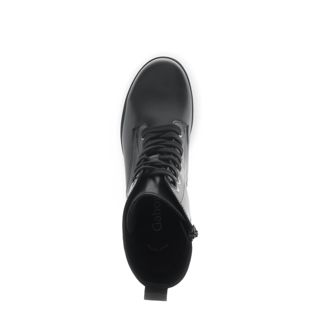 Pius Gabor Schnürstiefelette Schwarz