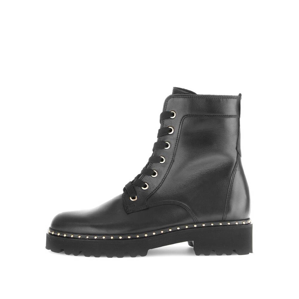 Pius Gabor Schnürstiefelette schwarz