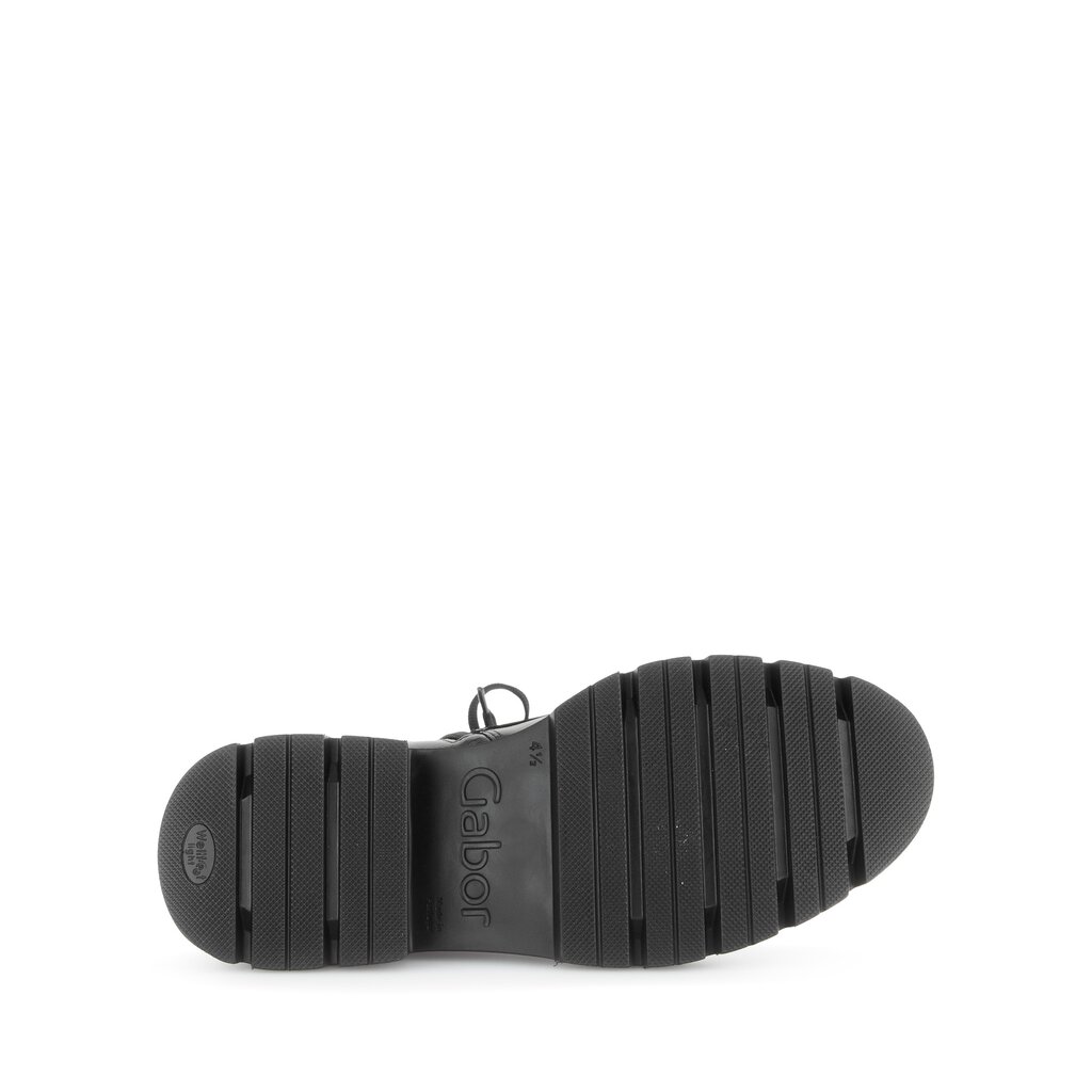 Pius Gabor Schnürstiefelette Schwarz