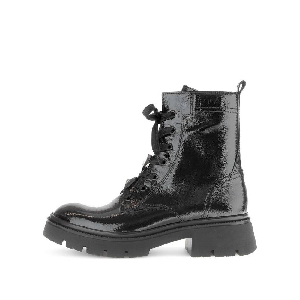 Pius Gabor Schnürstiefelette schwarz