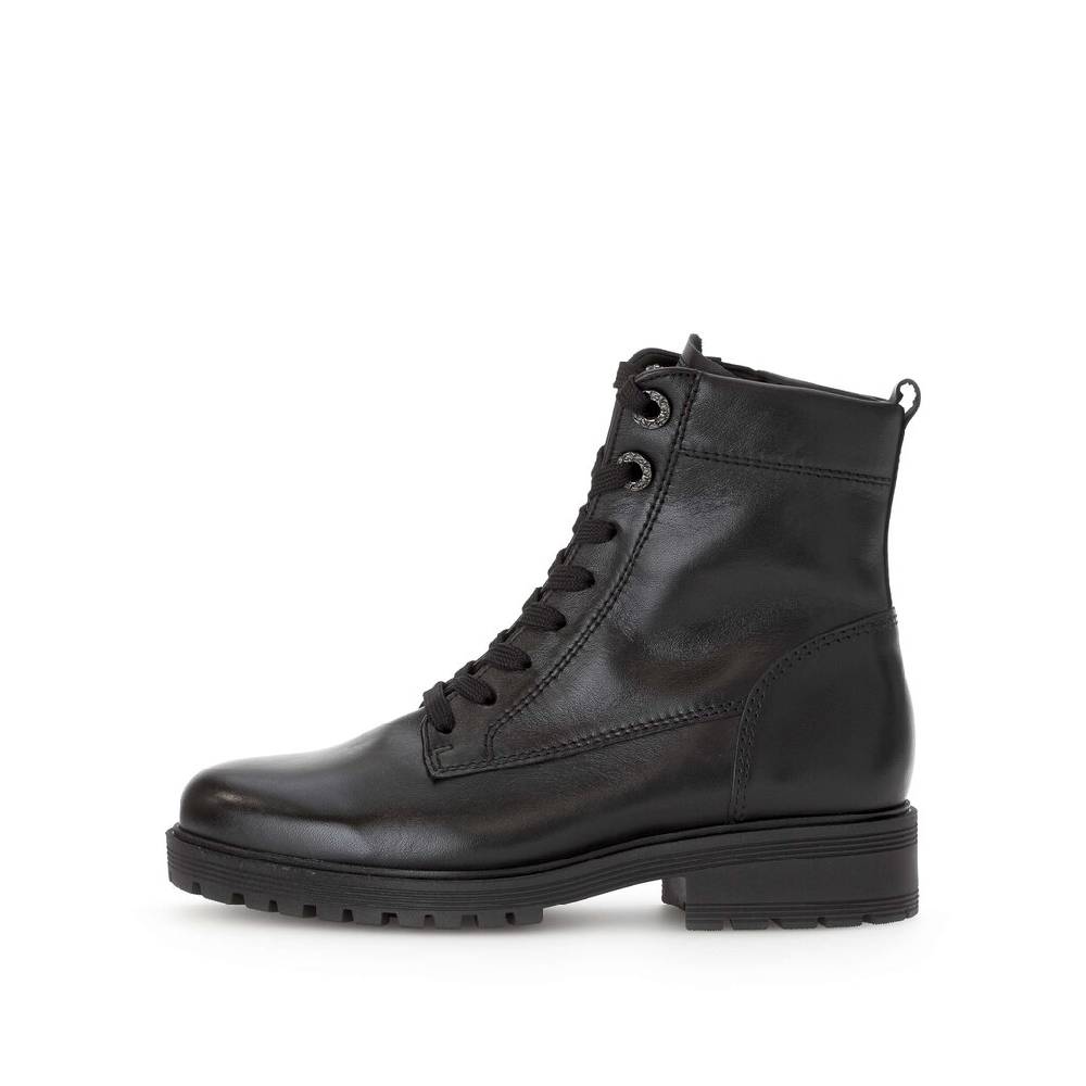 Pius Gabor Schnürstiefelette schwarz