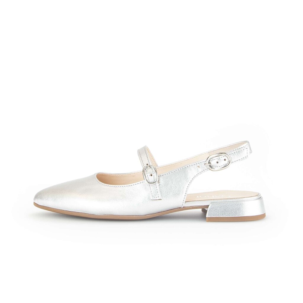 Pius Gabor Slingpumps silber