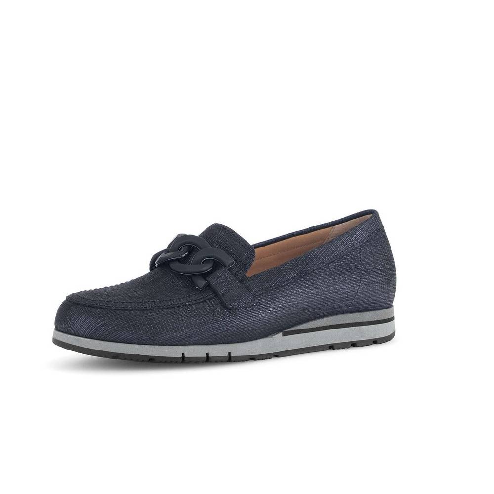Pius Gabor Slipper Blau