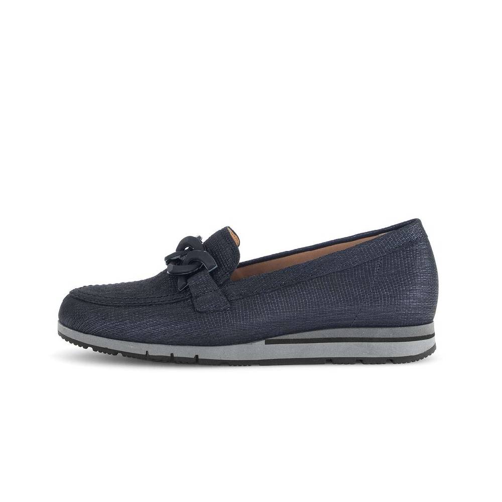 Pius Gabor Slipper blau