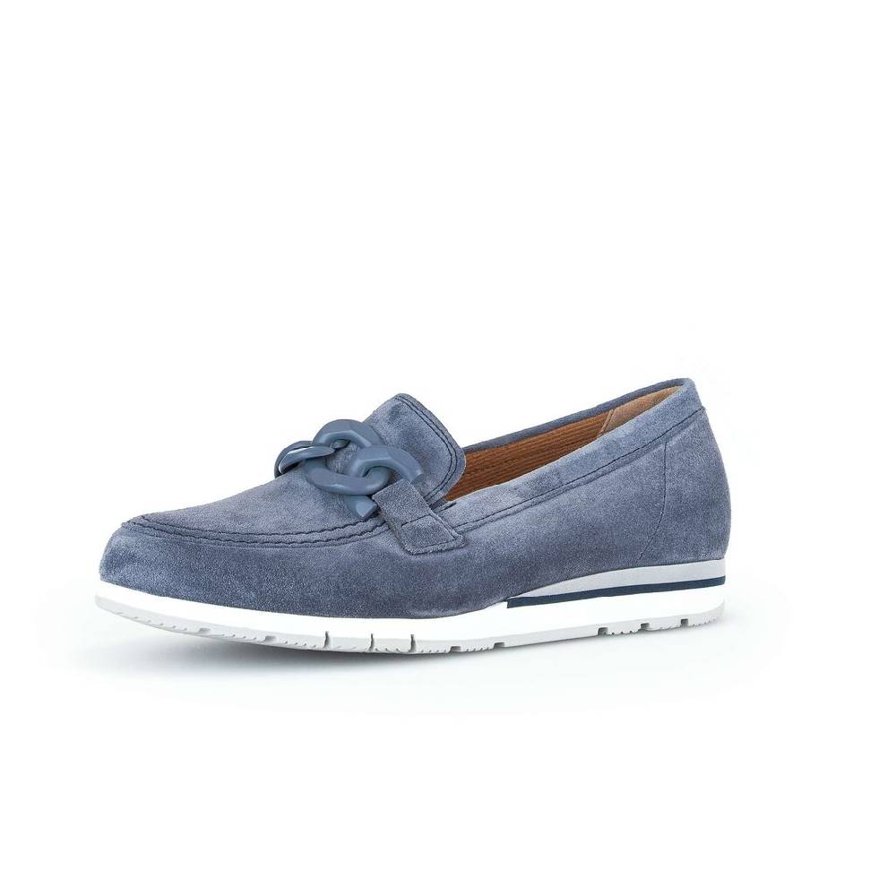 Pius Gabor Slipper Blau