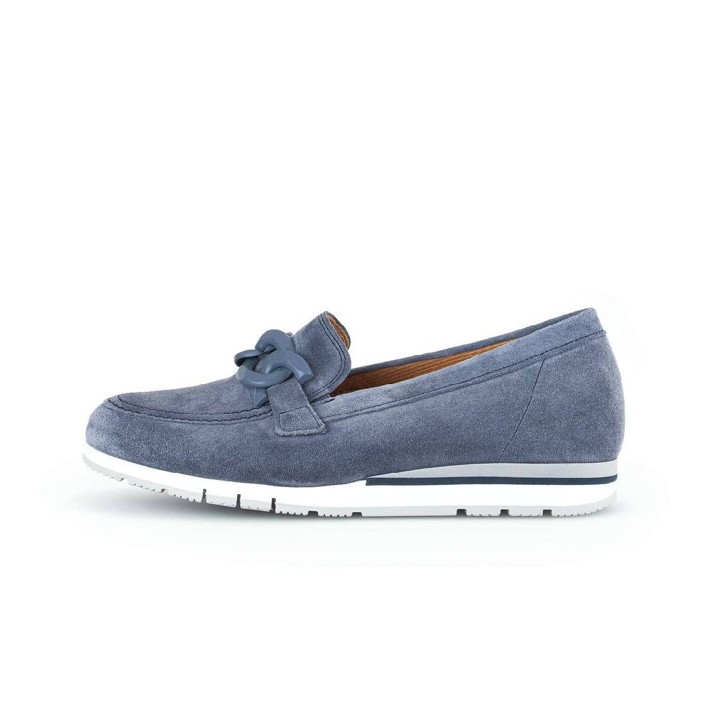 Pius Gabor Slipper blau