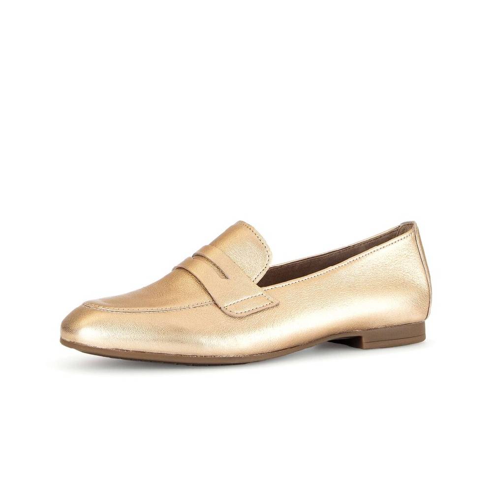 Pius Gabor Slipper Gold