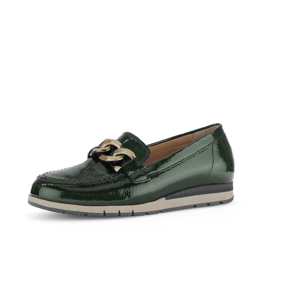 Pius Gabor Slipper Grün