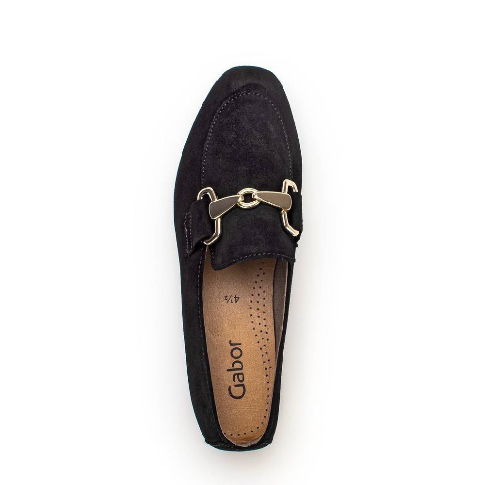 Pius Gabor Slipper Schwarz