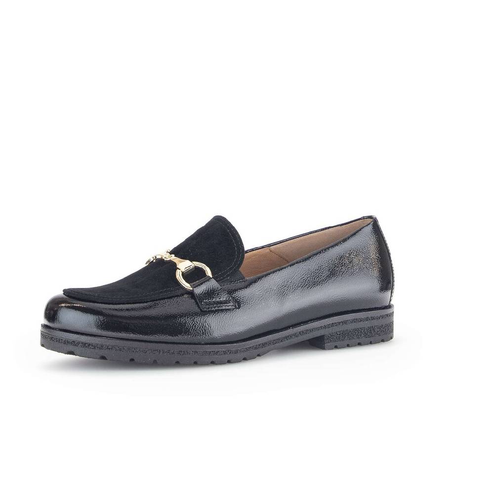 Pius Gabor Slipper Schwarz