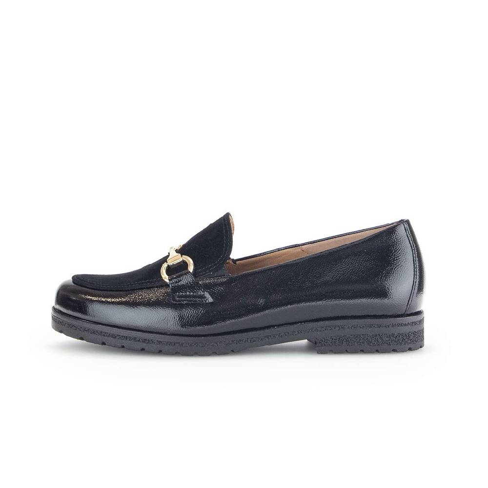 Pius Gabor Slipper schwarz