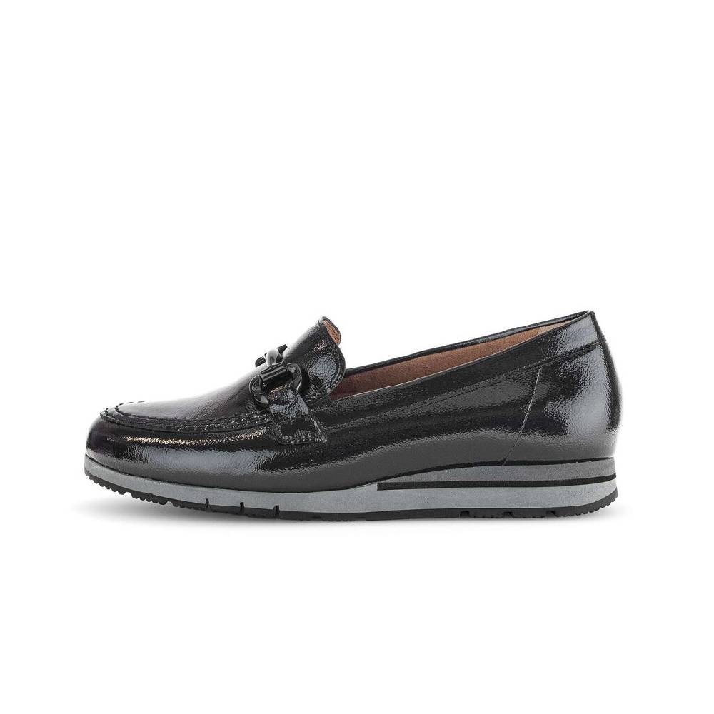 Pius Gabor Slipper schwarz