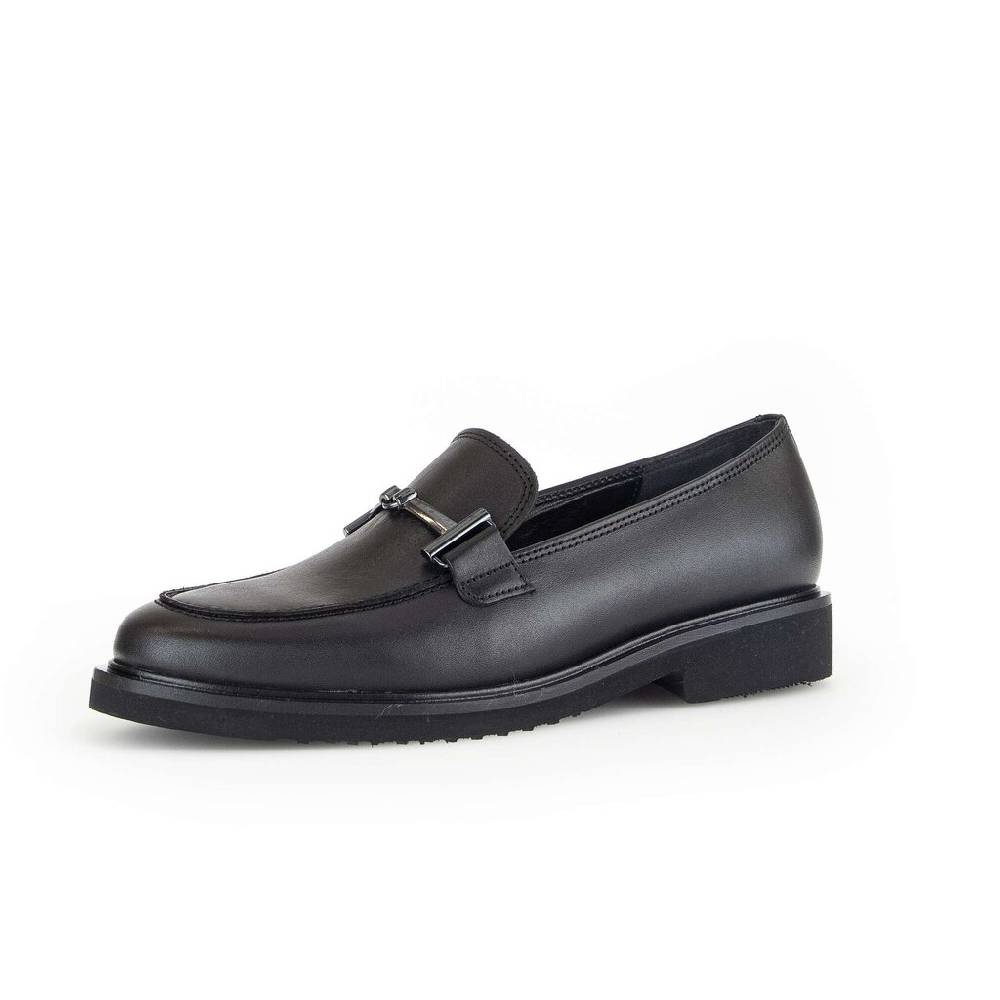 Pius Gabor Slipper Schwarz