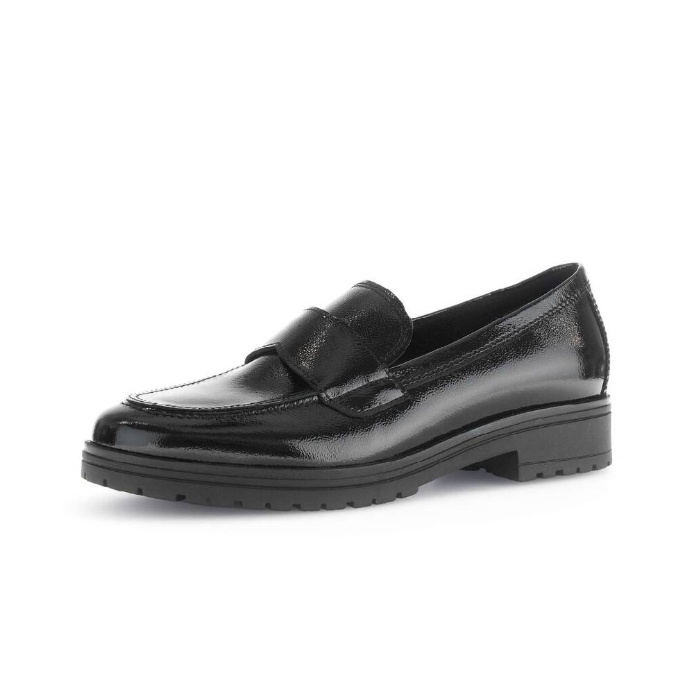 Pius Gabor Slipper Schwarz