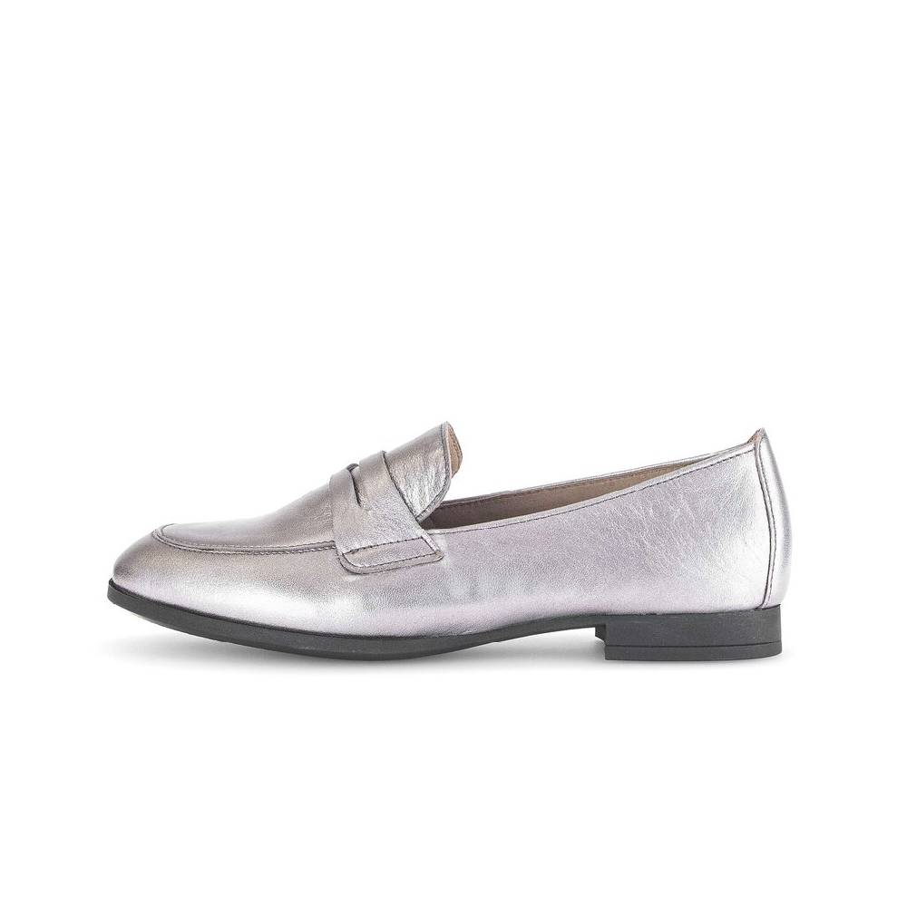 Pius Gabor Slipper silber