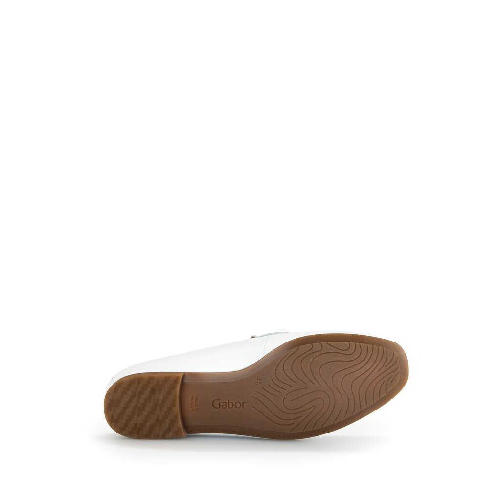 Pius Gabor Slipper Weiß