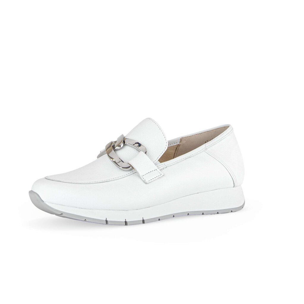 Pius Gabor Slipper Weiß