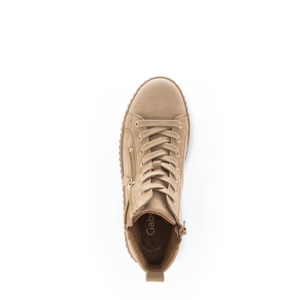 Pius Gabor Sneaker High Beige