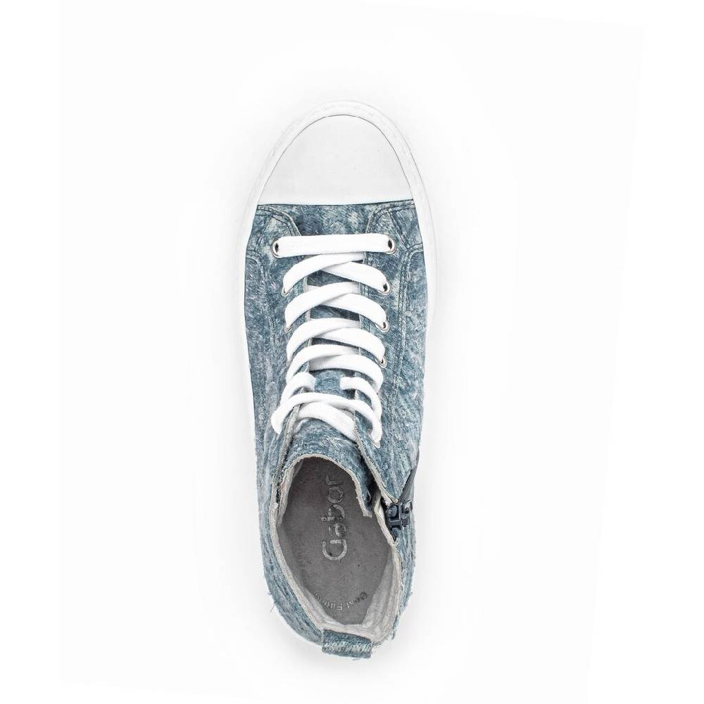 Pius Gabor Sneaker High Blau