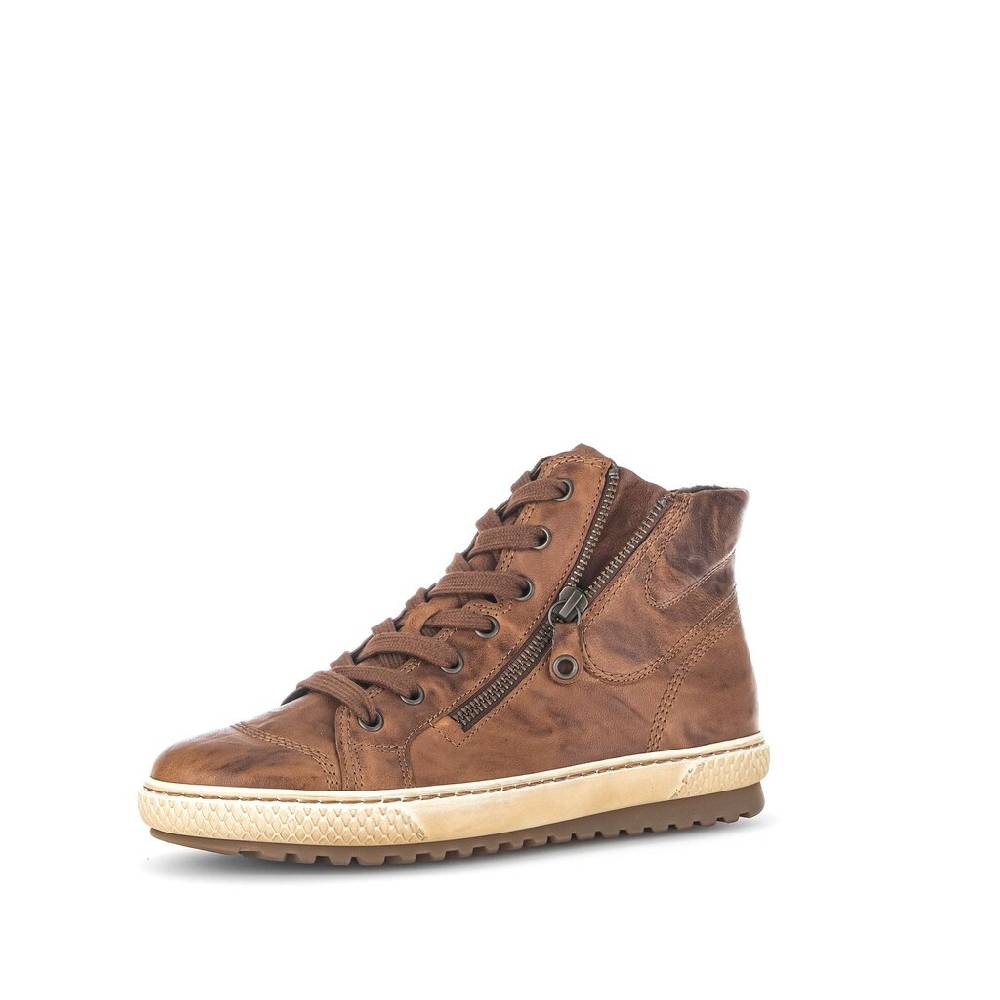 Pius Gabor Sneaker High Braun