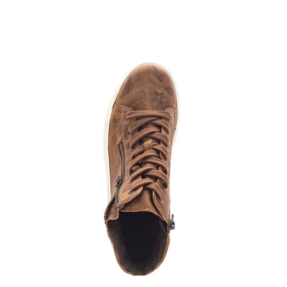 Pius Gabor Sneaker High Braun