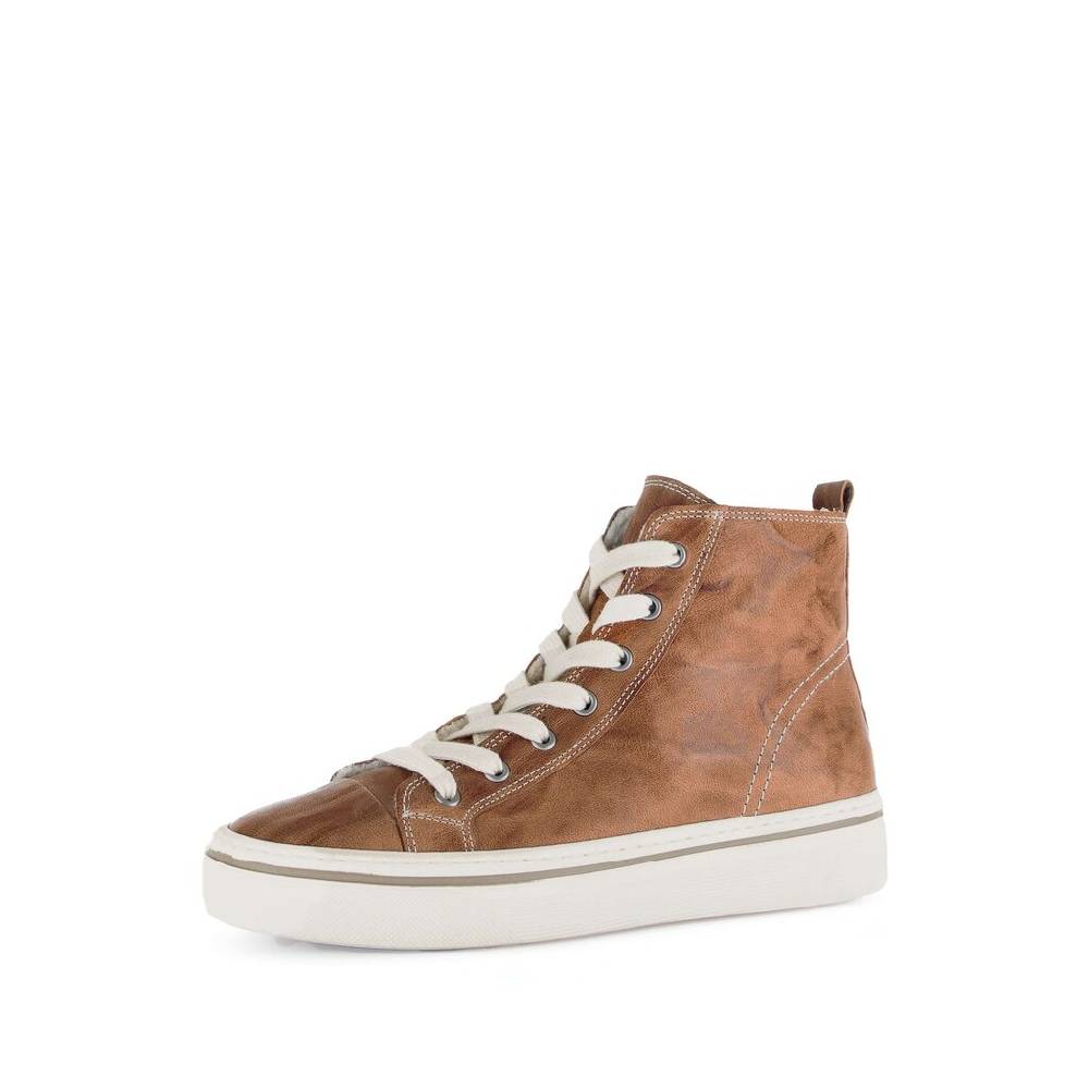 Pius Gabor Sneaker High Braun