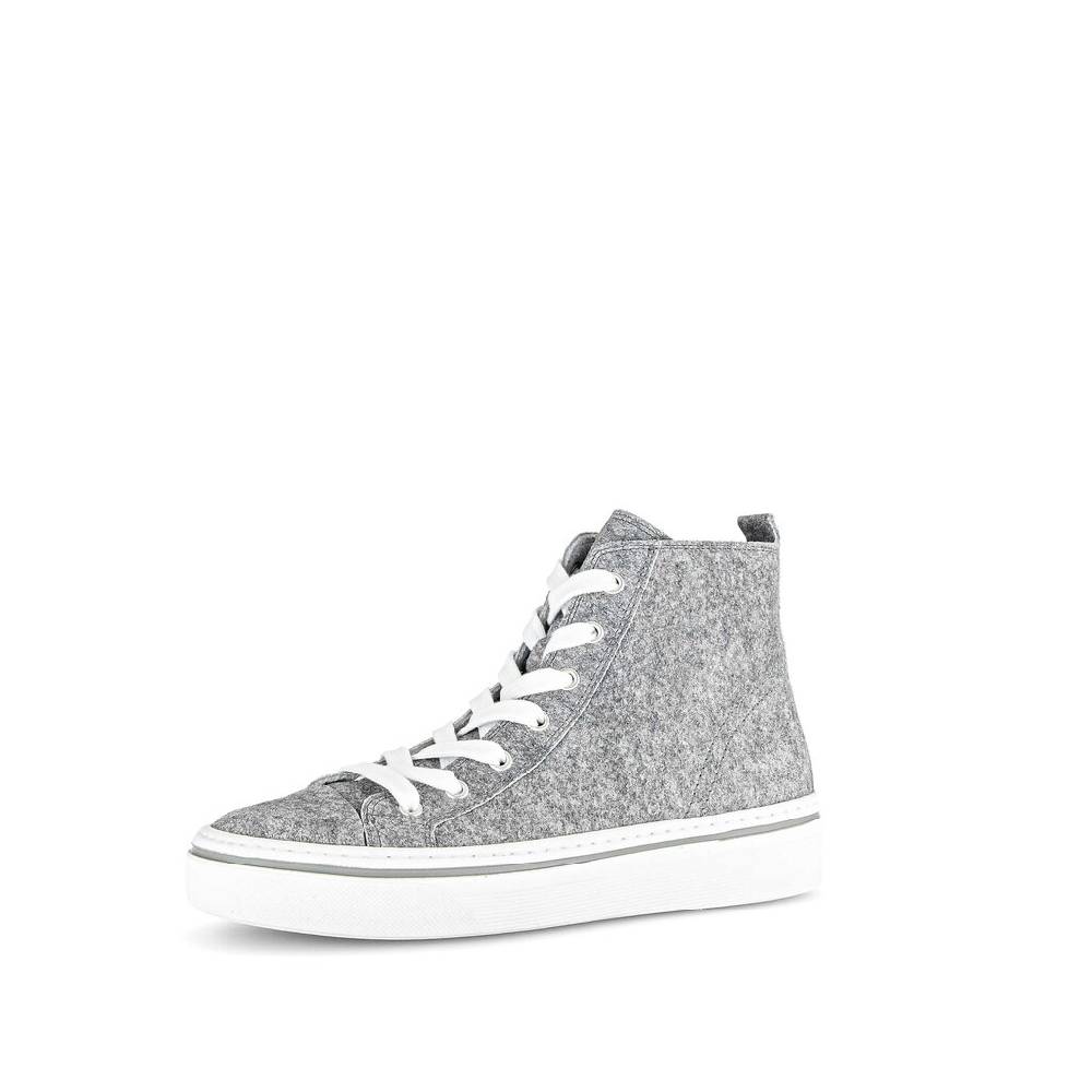 Pius Gabor Sneaker High Grau