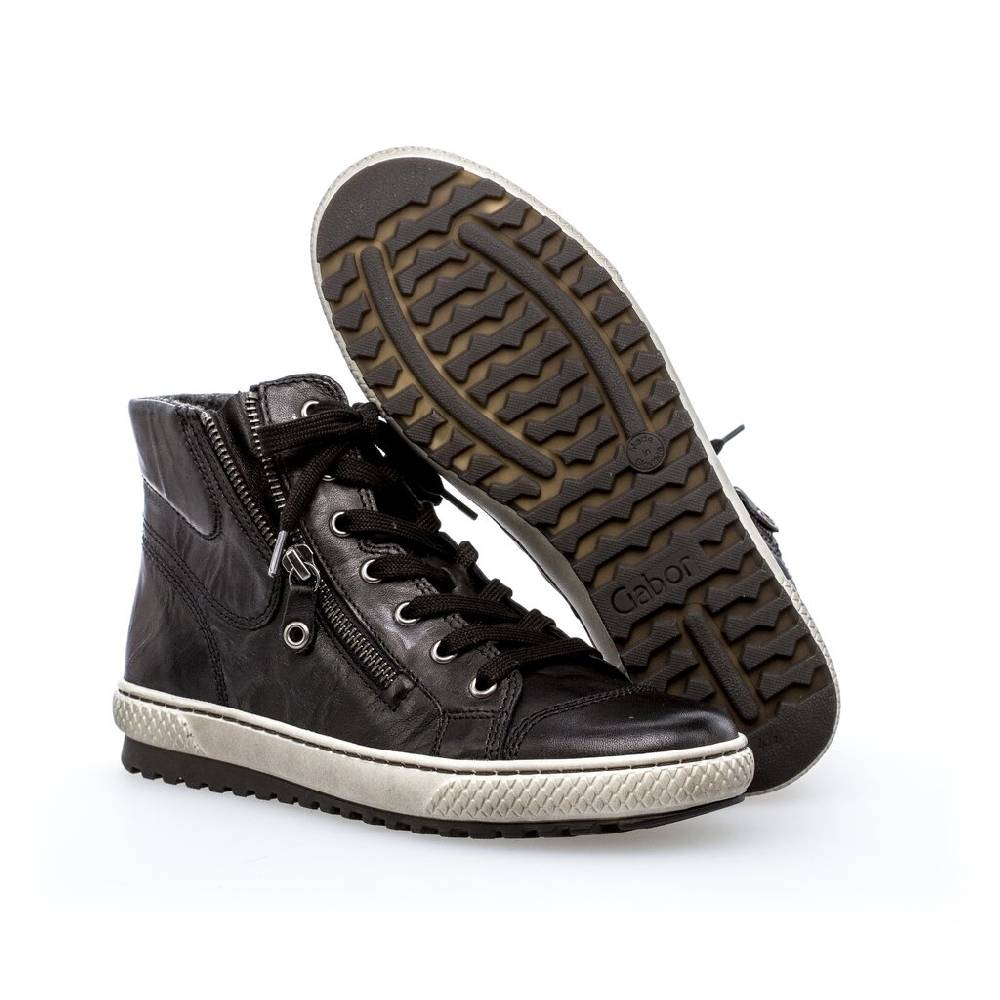 Pius Gabor Sneaker High Schwarz