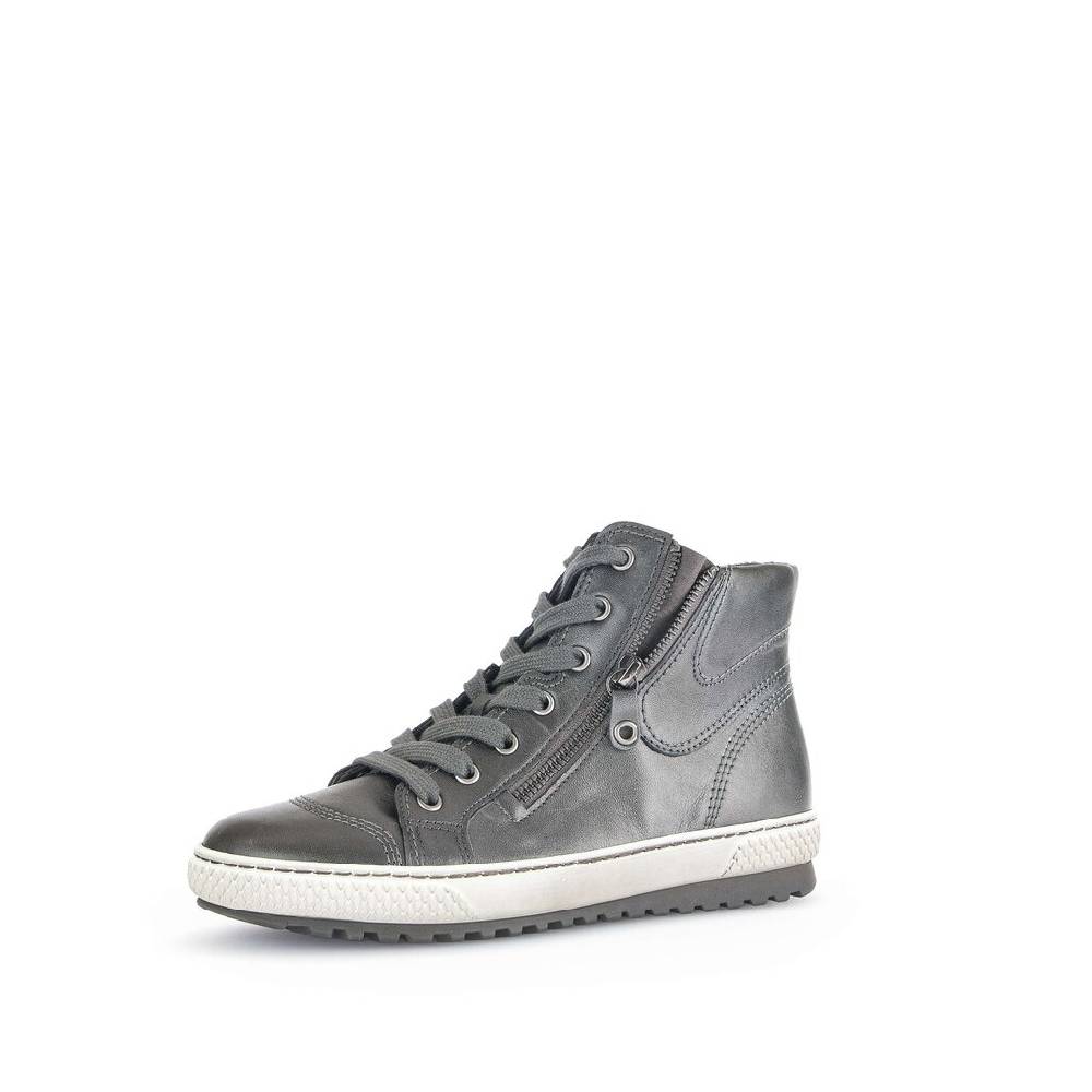 Pius Gabor Sneaker High Silber