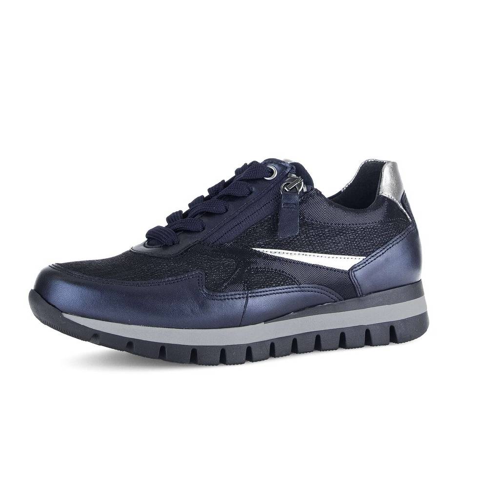 Pius Gabor Sneaker Low Blau