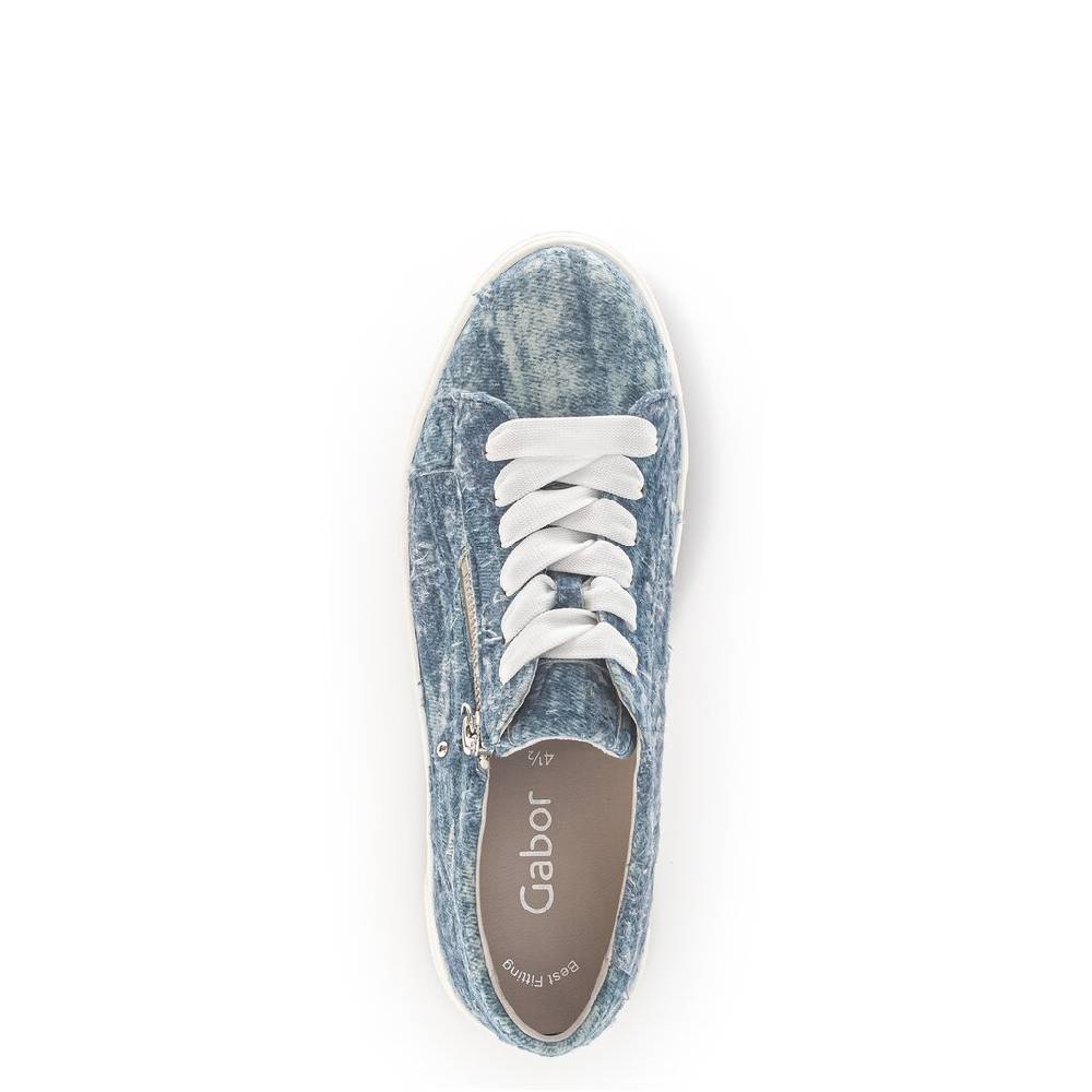 Pius Gabor Sneaker Low Blau