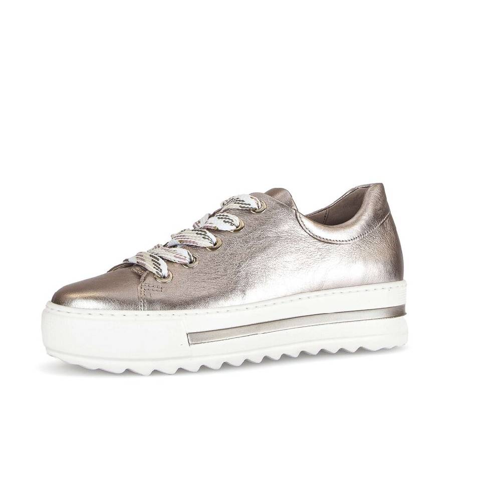 Pius Gabor Sneaker Low Gold