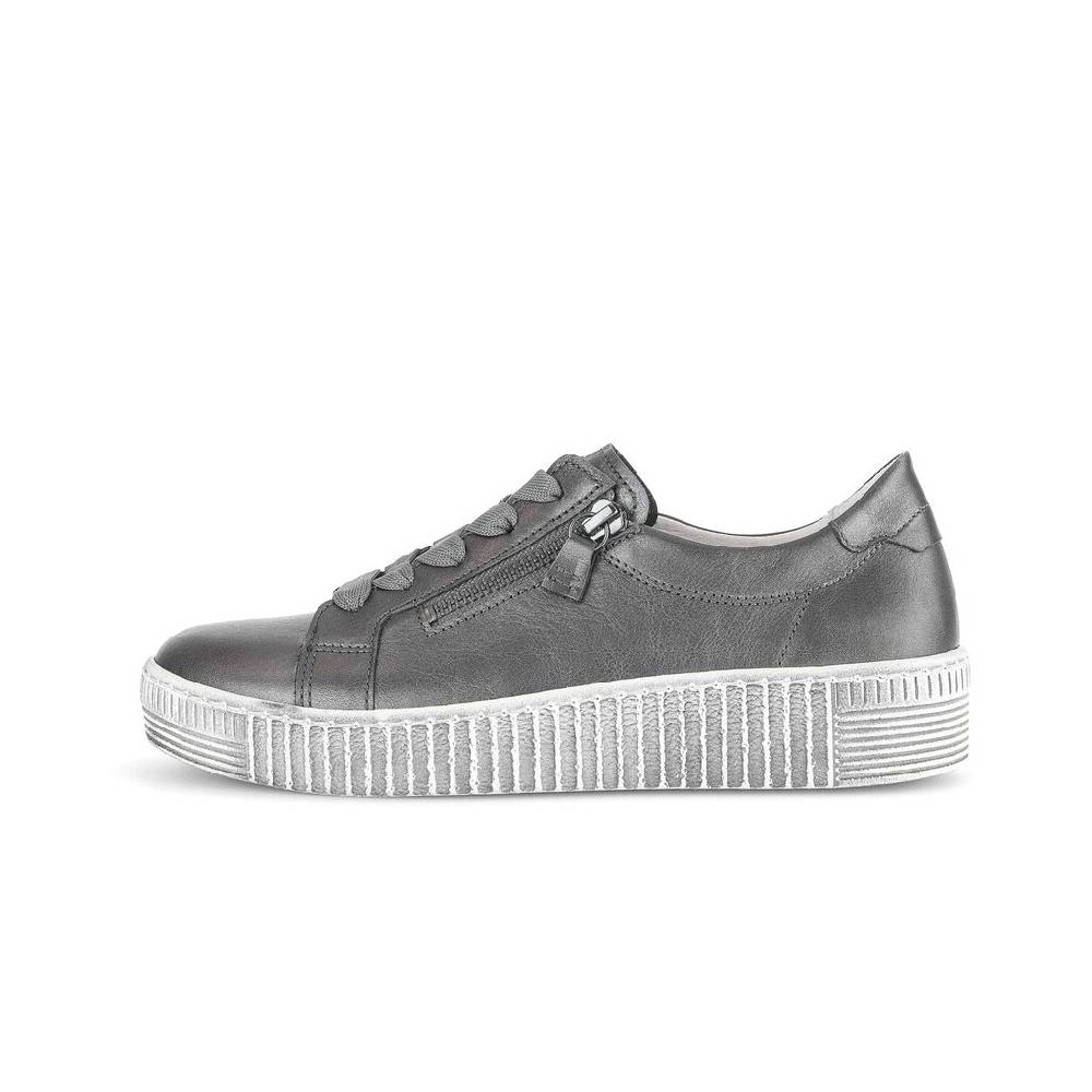Pius Gabor Sneaker low grau