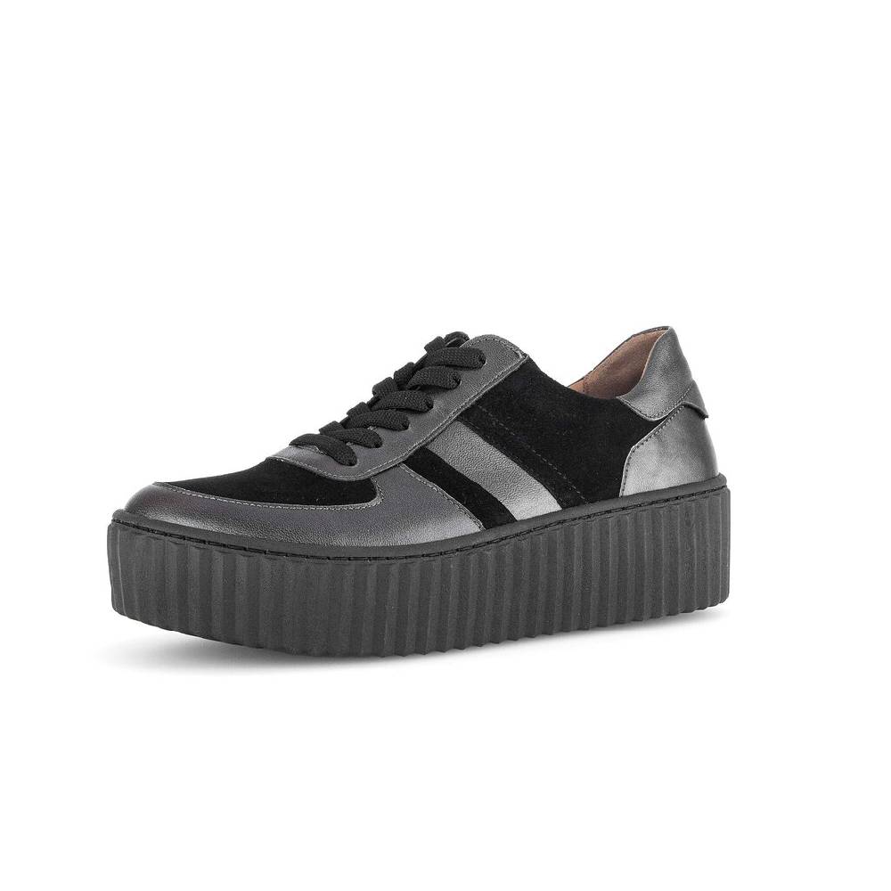 Pius Gabor Sneaker Low Grau