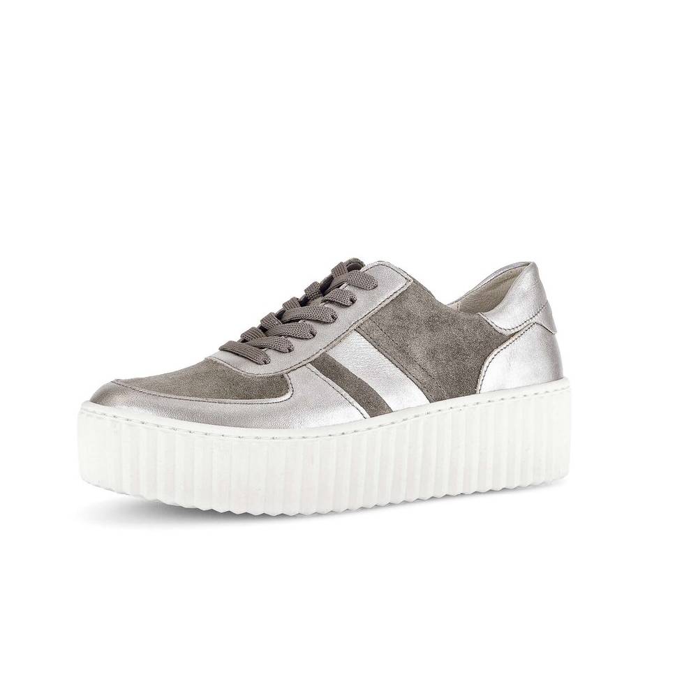 Pius Gabor Sneaker Low Grau
