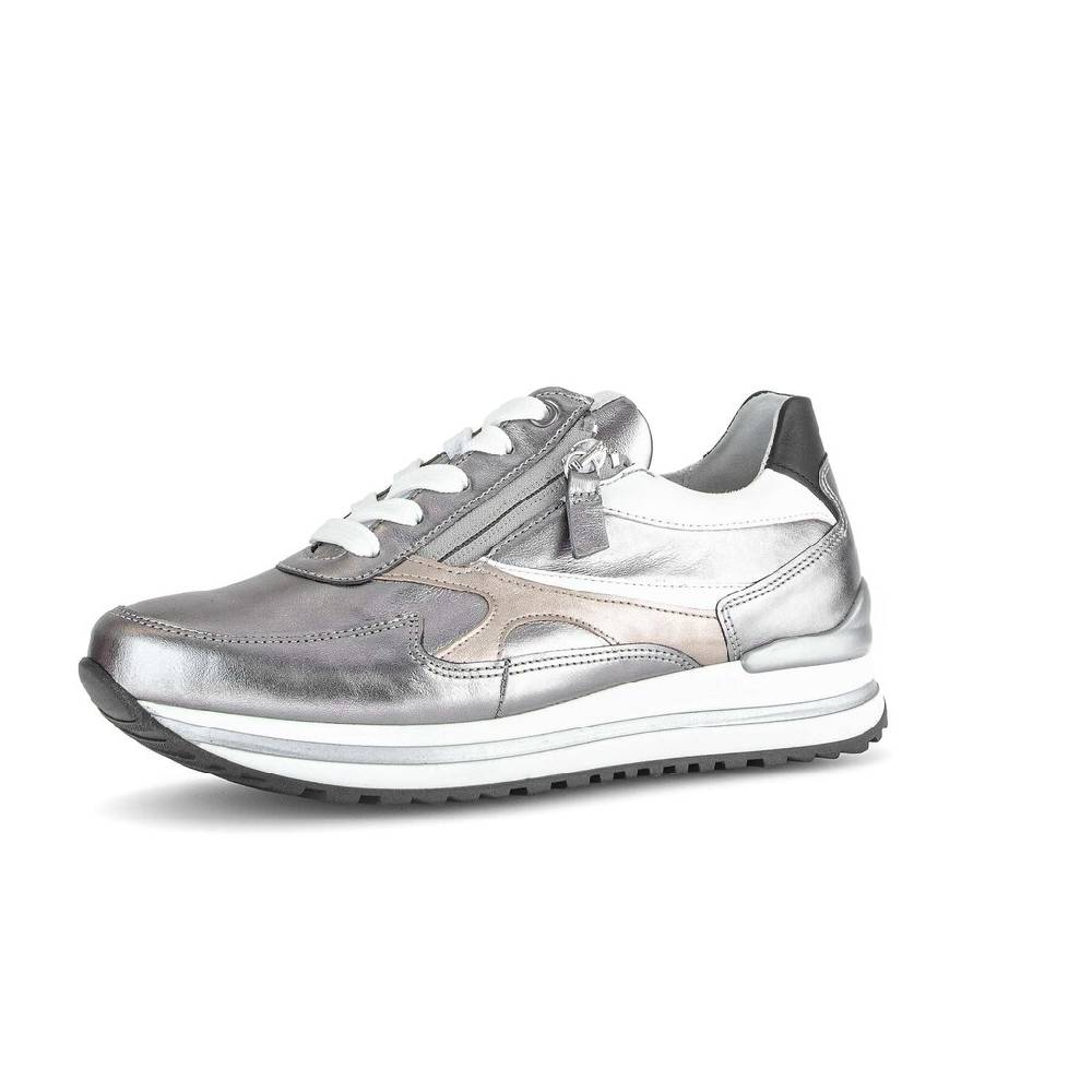 Pius Gabor Sneaker Low Grau