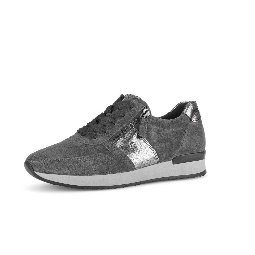 Pius Gabor Sneaker Low Grau