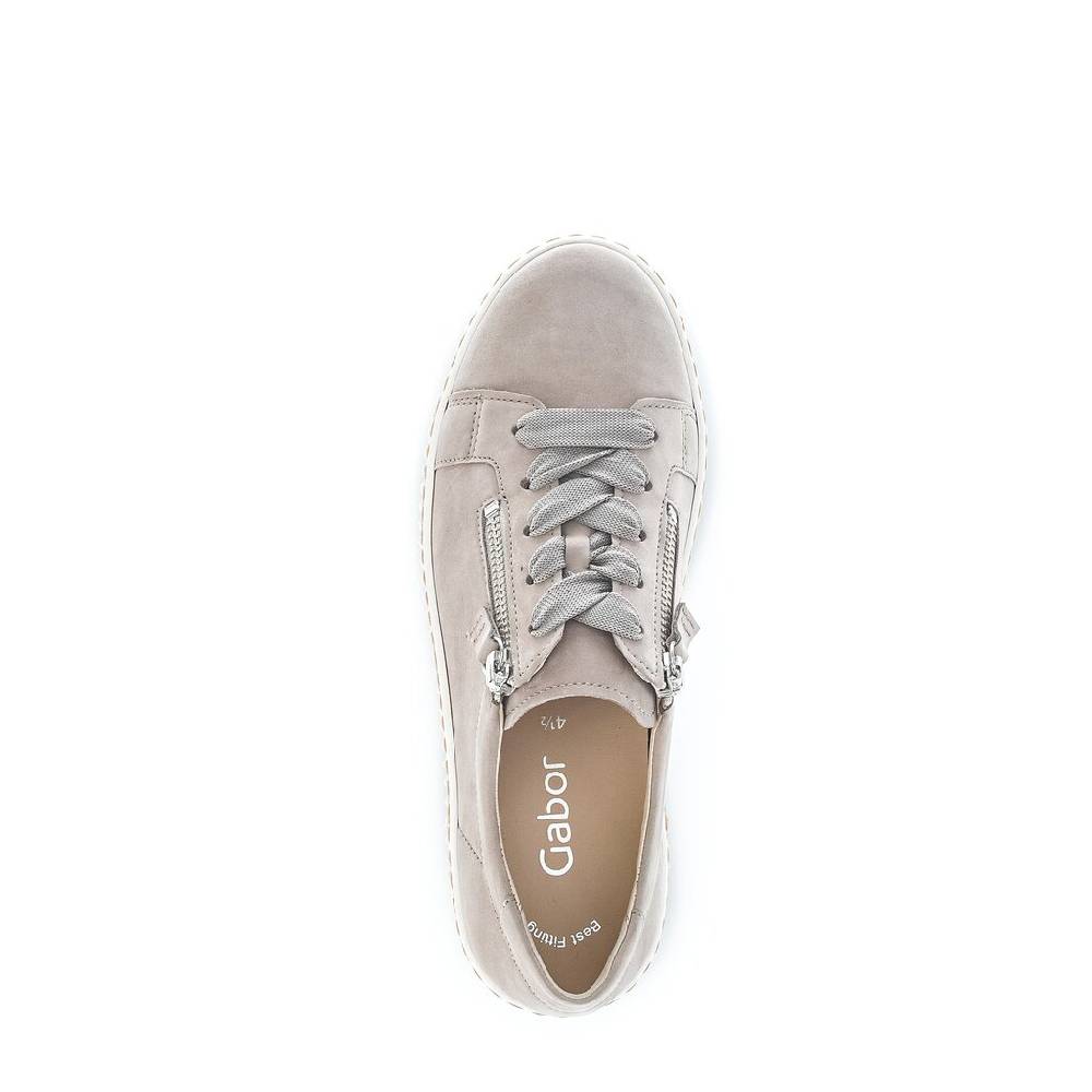 Pius Gabor Sneaker Low Grau