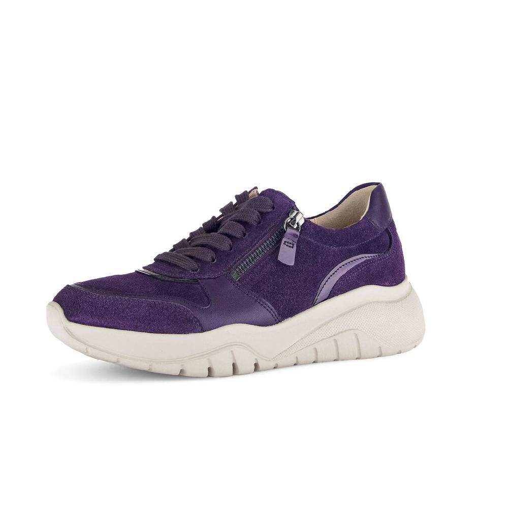 Pius Gabor Sneaker Low Lila