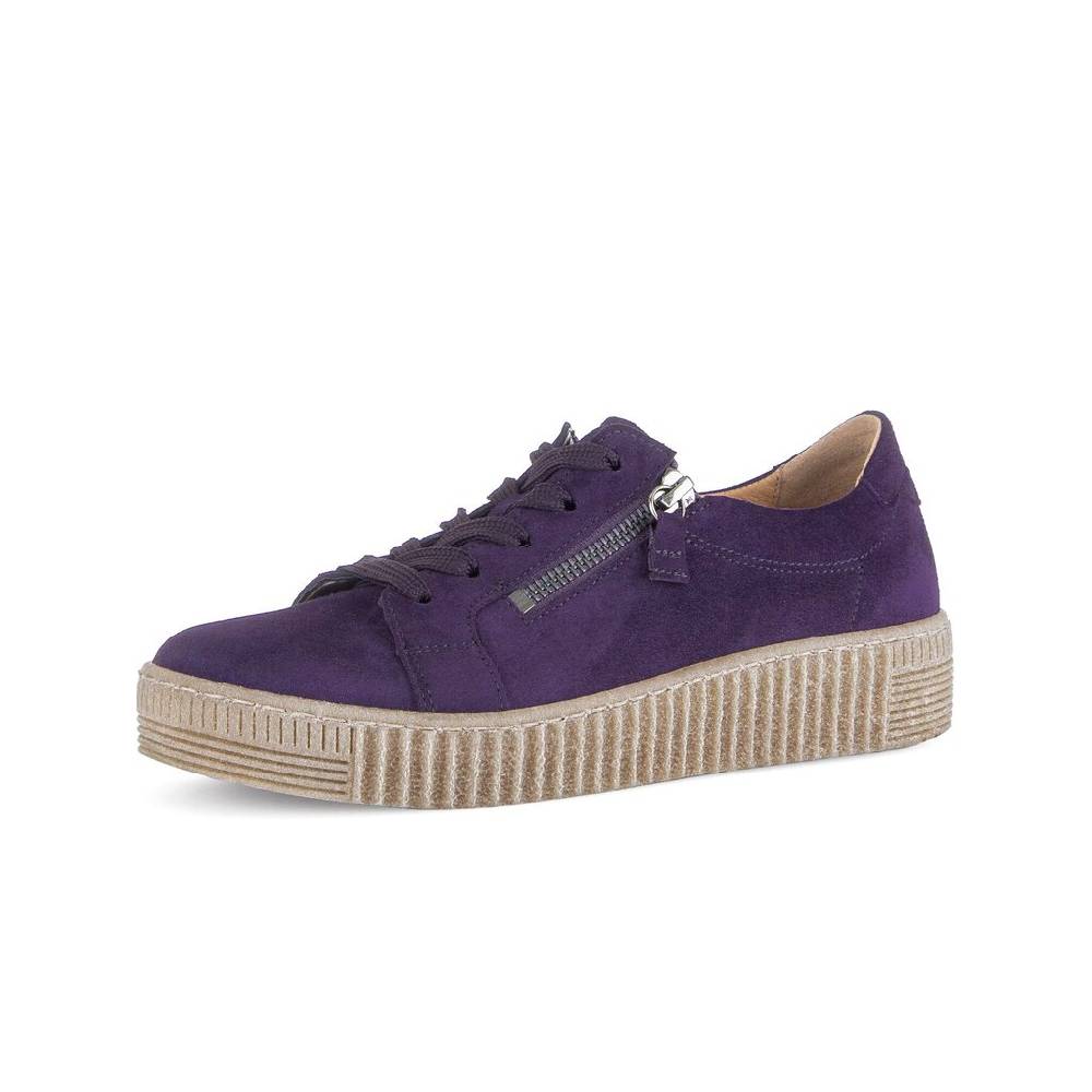 Pius Gabor Sneaker Low Lila