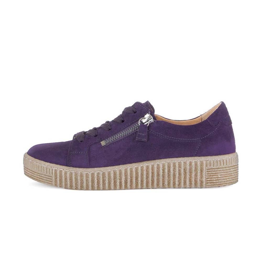 Pius Gabor Sneaker Low Lila