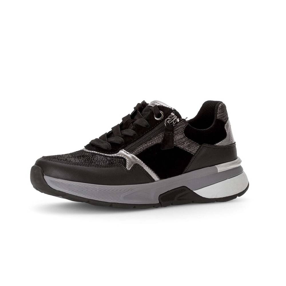 Pius Gabor Sneaker Low Schwarz