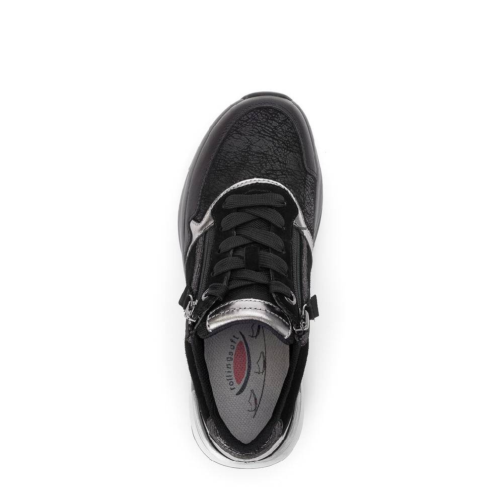 Pius Gabor Sneaker Low Schwarz