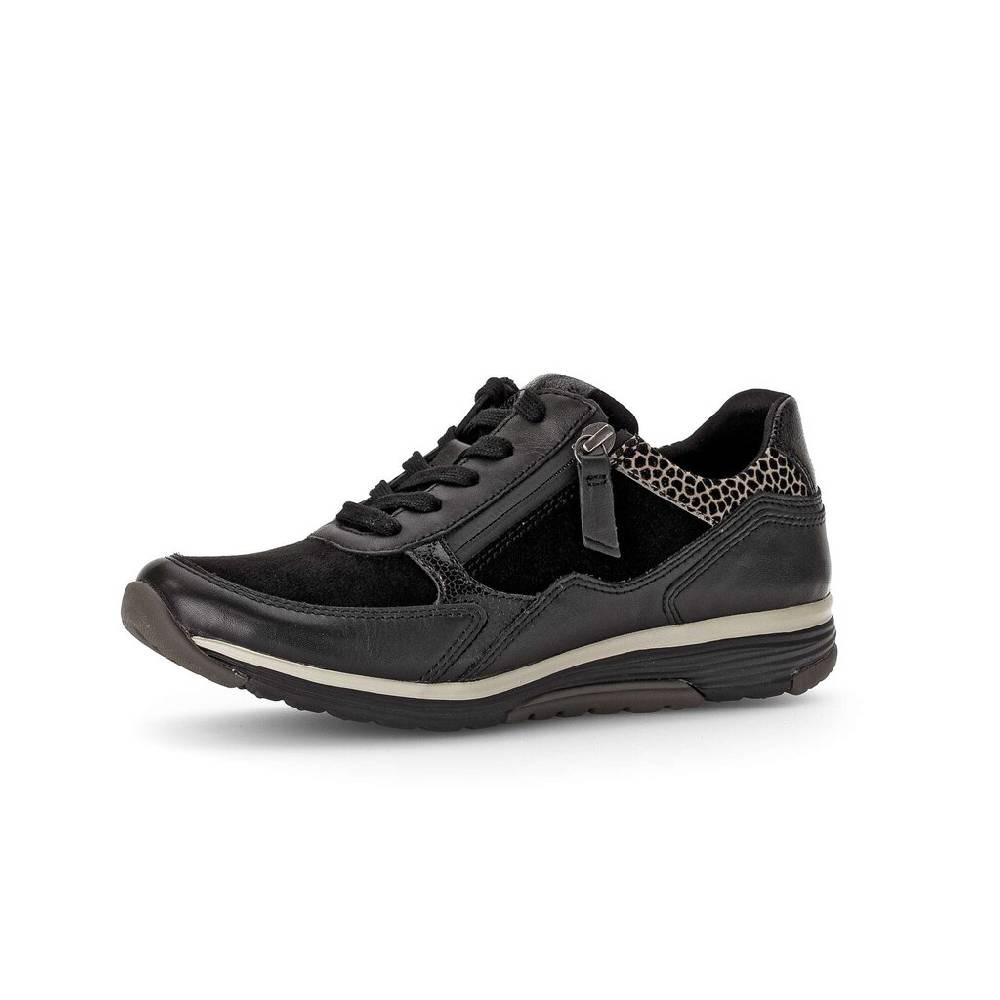 Pius Gabor Sneaker Low Schwarz