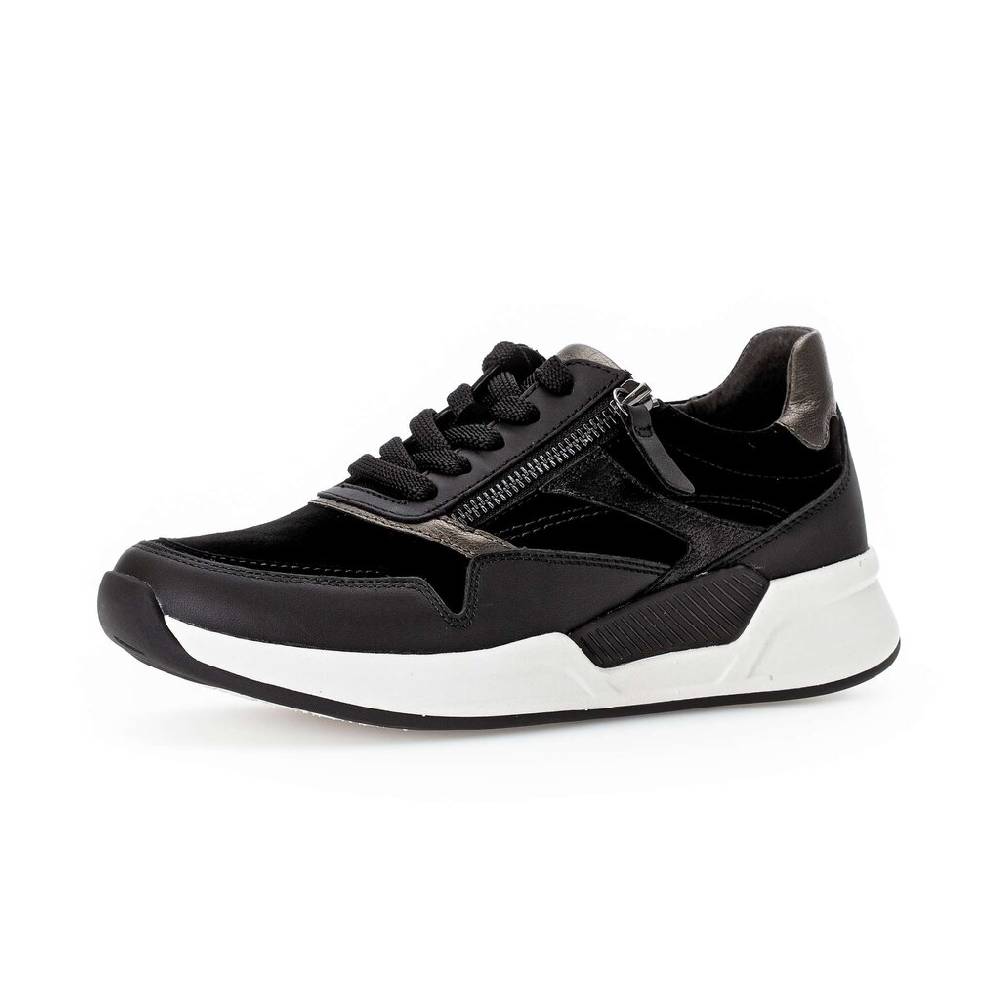 Pius Gabor Sneaker Low Schwarz