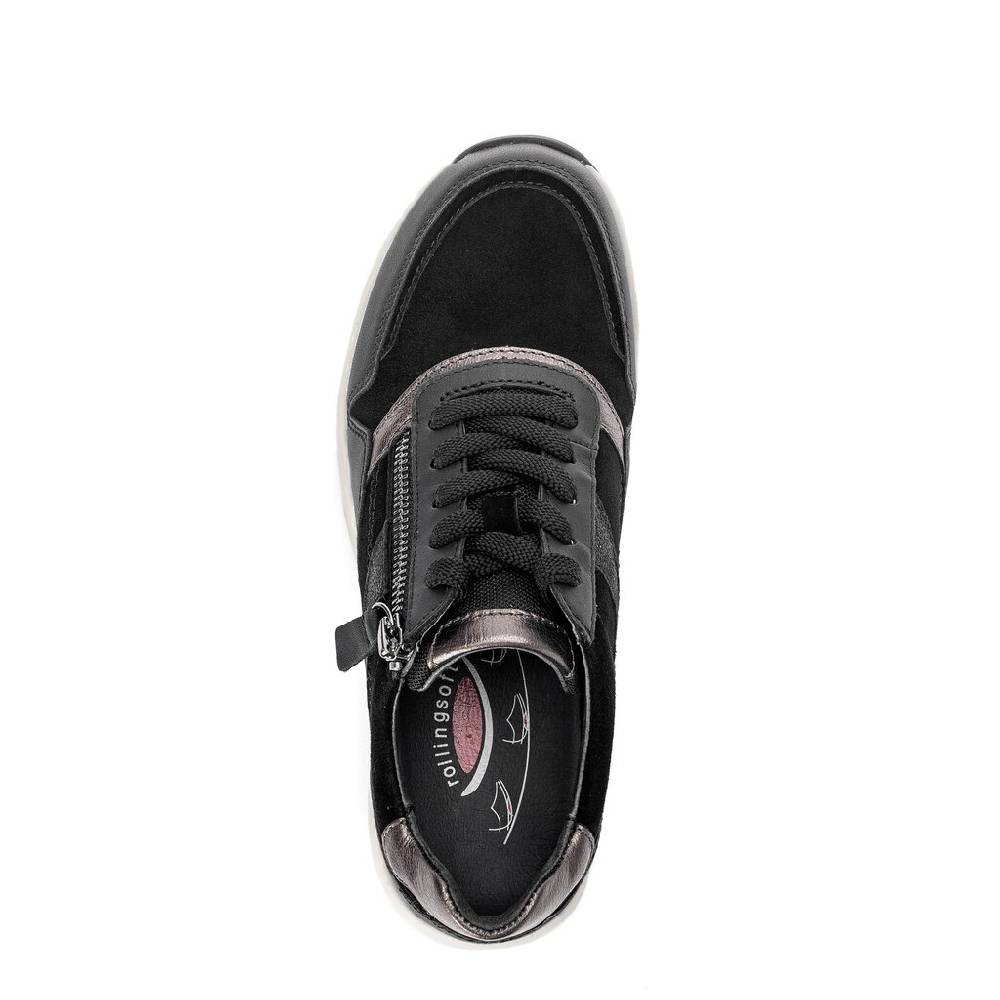 Pius Gabor Sneaker Low Schwarz