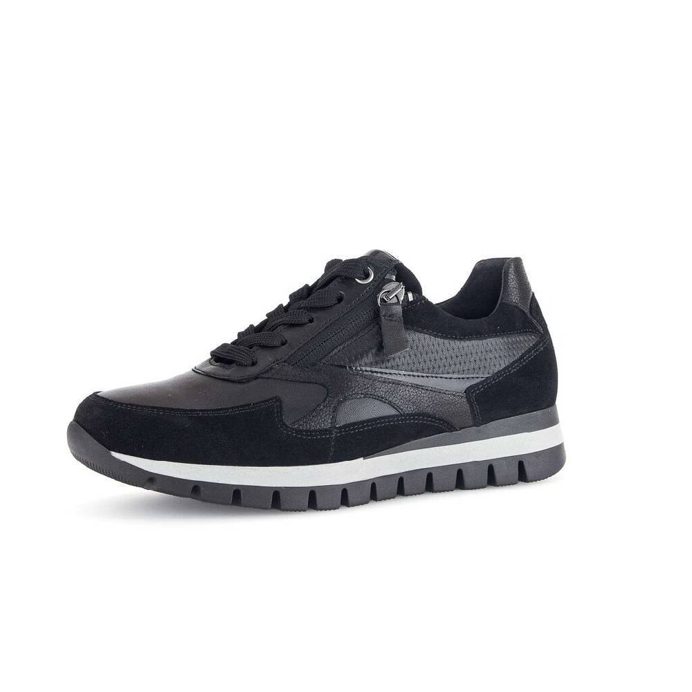 Pius Gabor Sneaker Low Schwarz